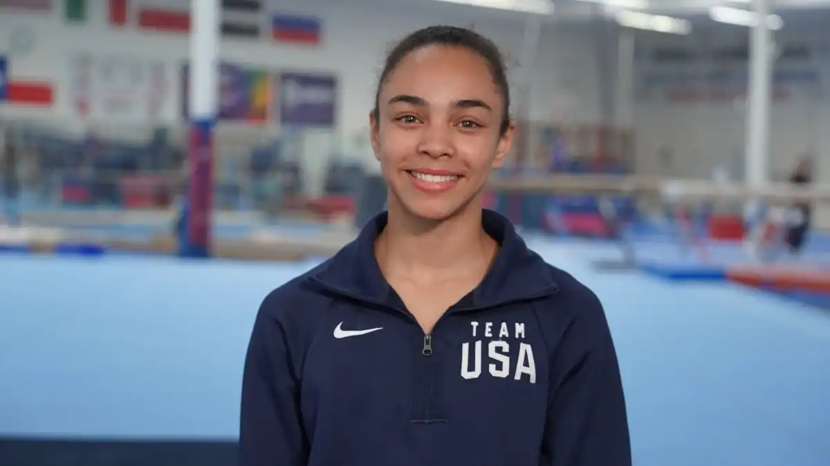 Plano Hezly Rivera youngest Team USA member Paris Olympics