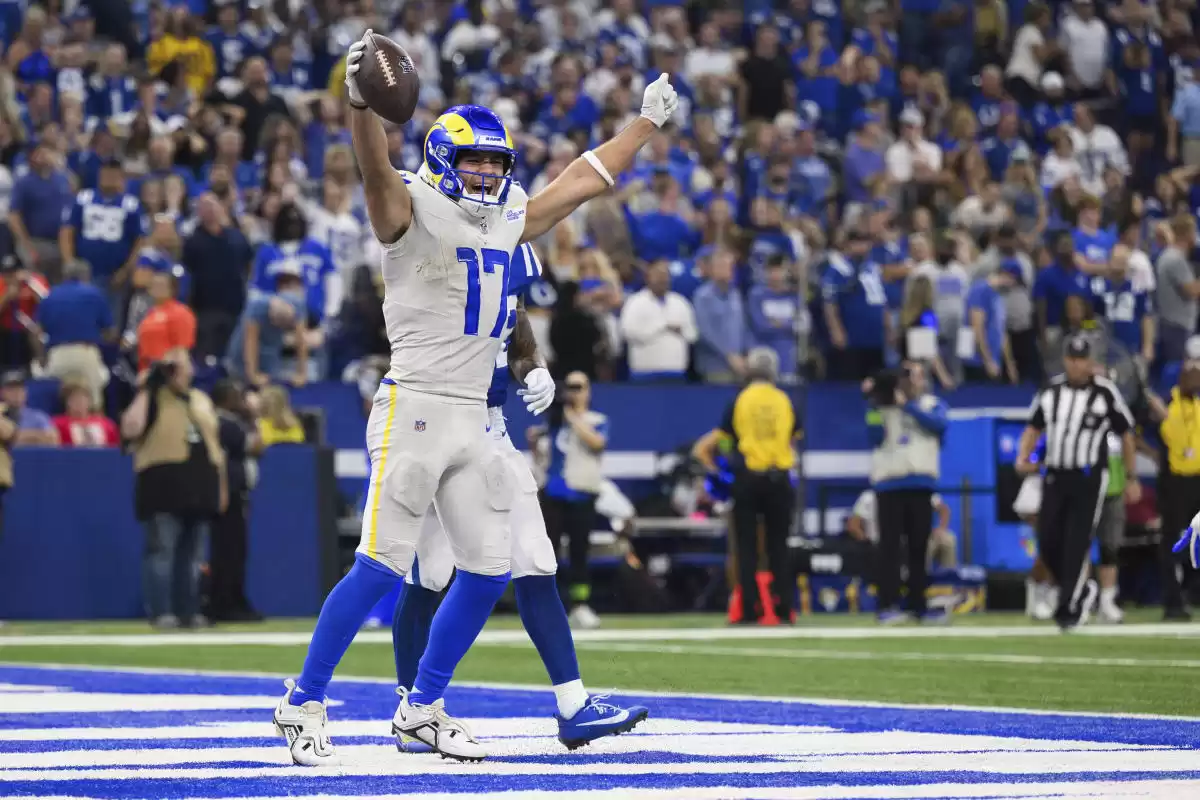 Puka Nacua scores first TD in OT as Rams beat Colts, marking historic start