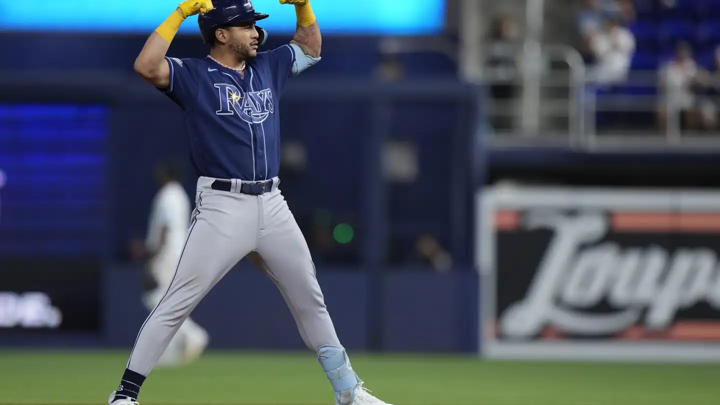 Randy Arozarena, Josh Lowe, Isaac Paredes homer to lead Rays over Marlins 11-2