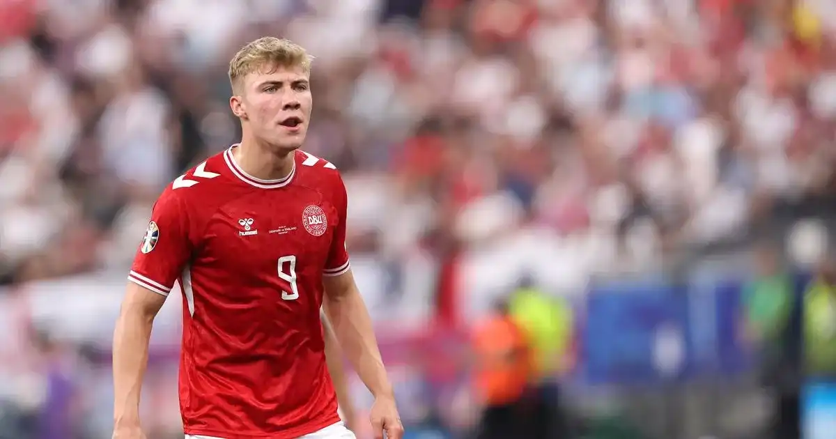 Rasmus Hojlund praises Kobbie Mainoo post Denmark vs England game