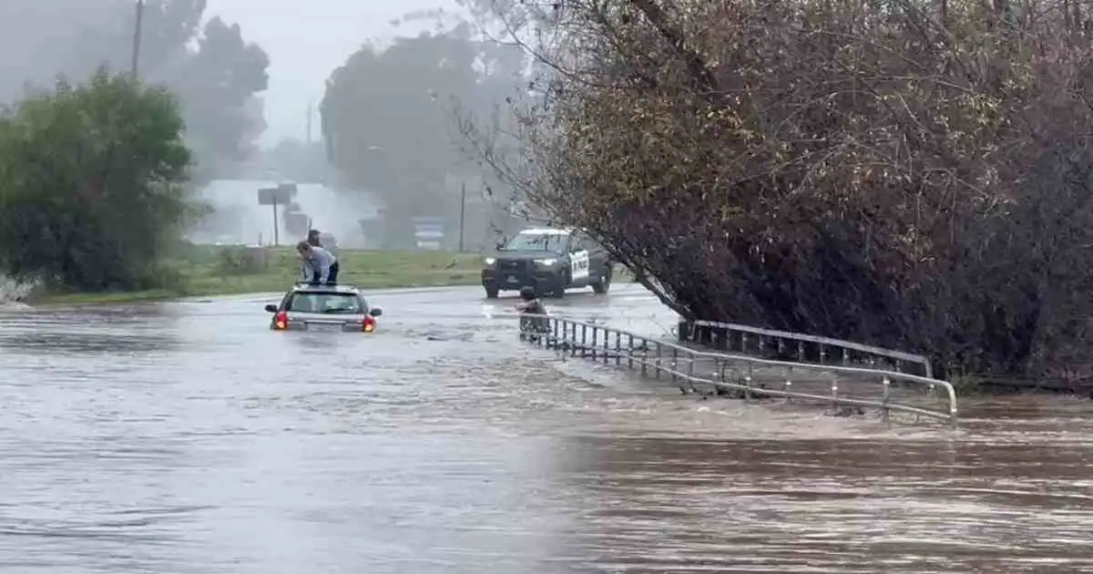 Record Rainfall and Flooding Hits San Diego