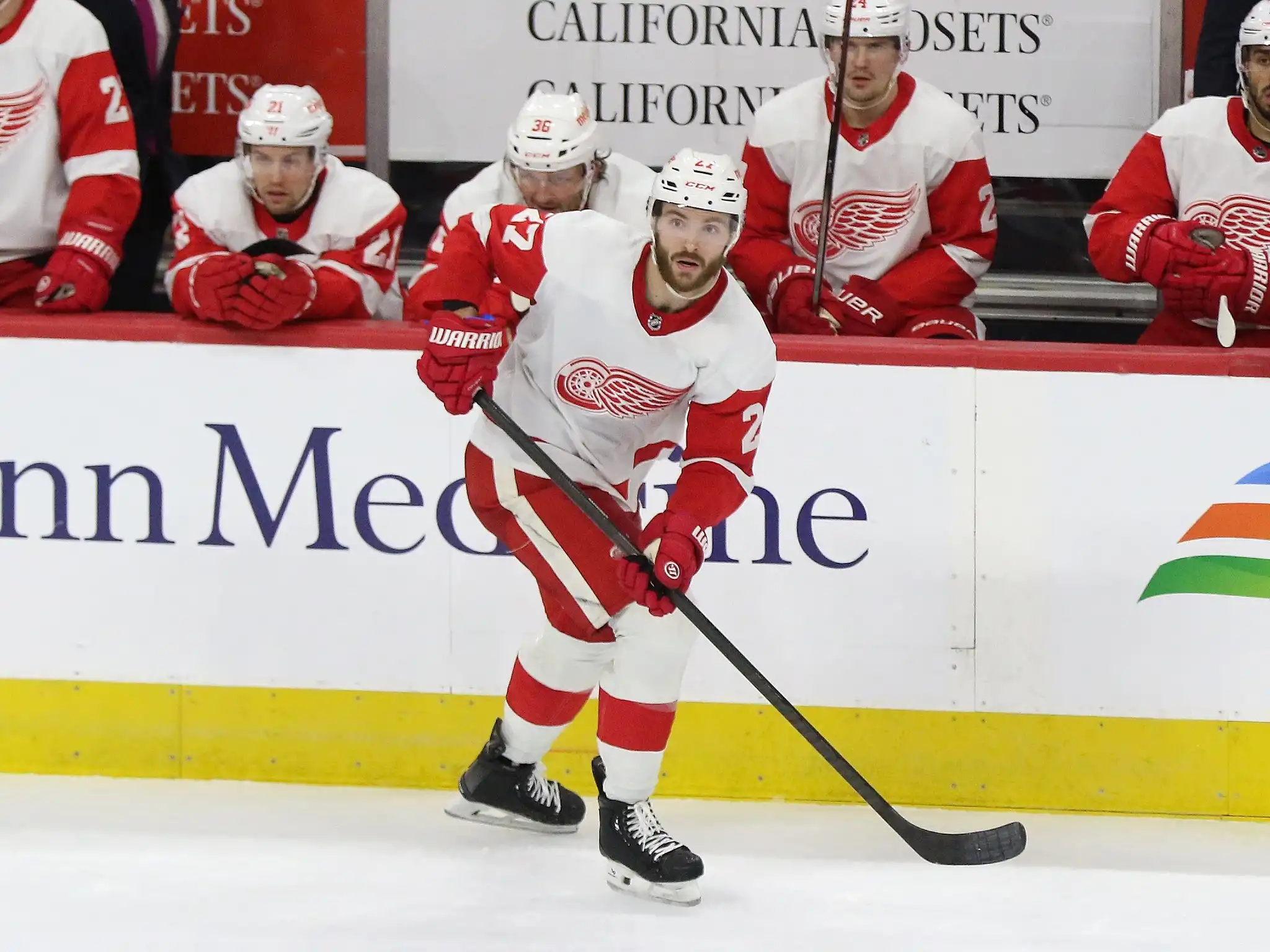 Red Wings sign Michael Rasmussen to 4-year contract extension
