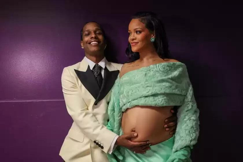 Rihanna & ASAP Rocky Reveal First Photos of Newborn Son Riot Rose, Together with Big Brother RZA