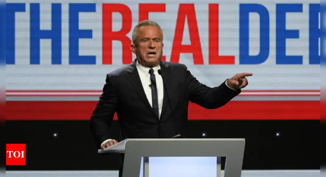 Robert F Kennedy Jr hosts independent candidates debate after CNN snub