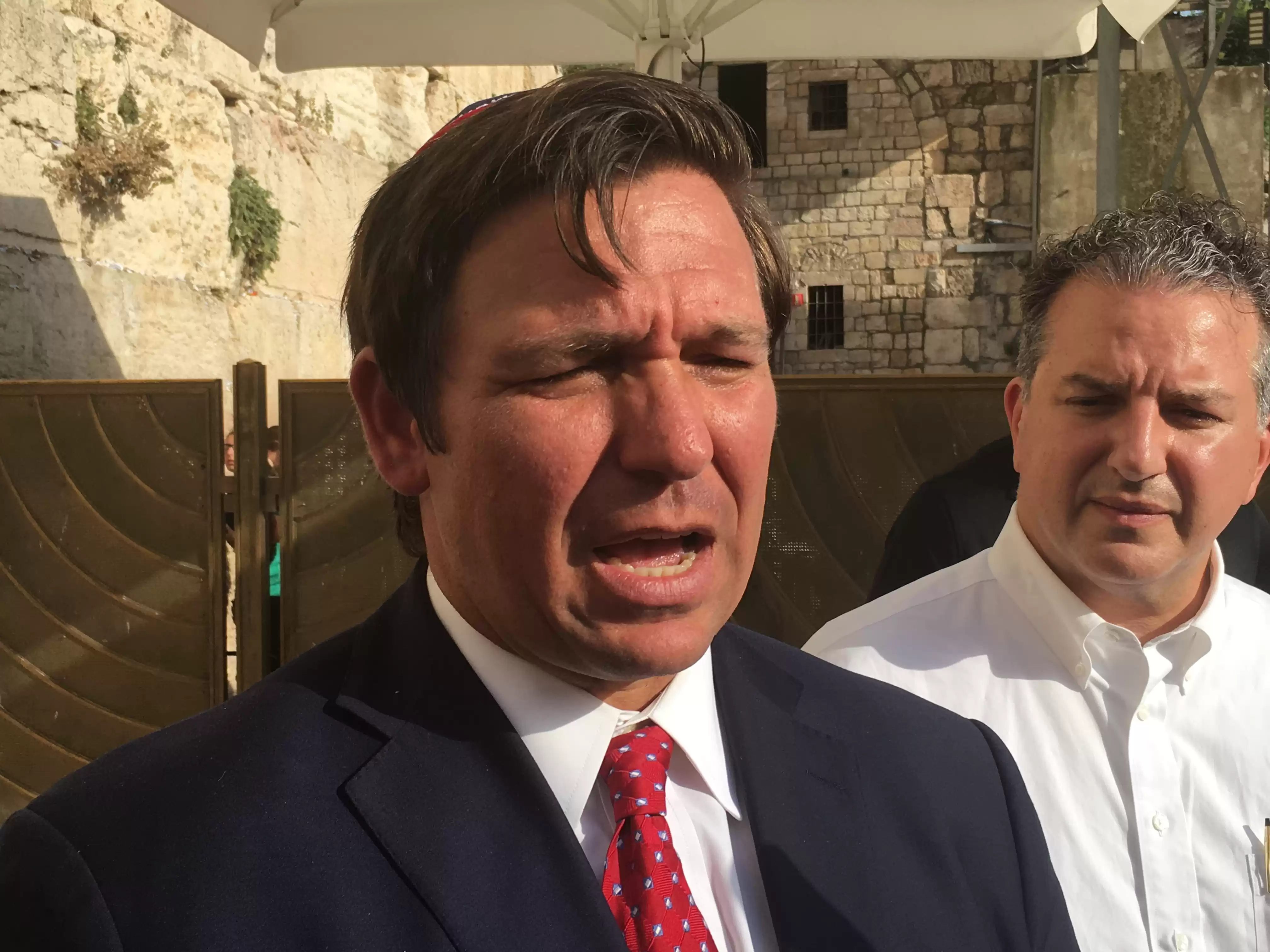Ron DeSantis discusses Hamas attack with Israeli official