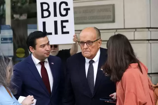 Rudy Giuliani Admits False Statements against Georgia Elections