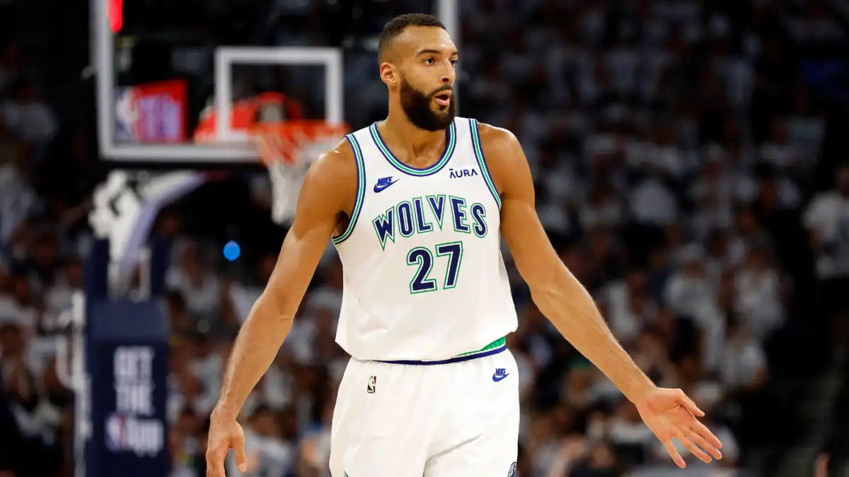 Rudy Gobert out for Timberwolves vs. Nuggets Game 2 birth child