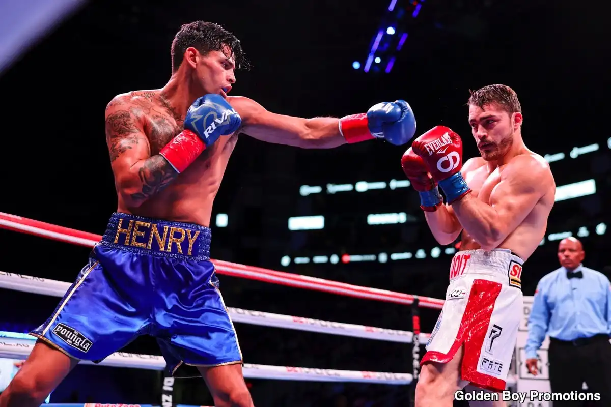 Ryan Garcia Debuts Mayweather Style Defense in Win Over Duarte - Boxing News 24