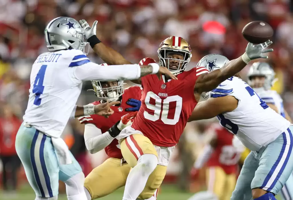San Francisco 49ers Defeat Dallas Cowboys in NBC's Most-Watched Sunday Night Football Matchup Ever - NFL Week 5 Ratings