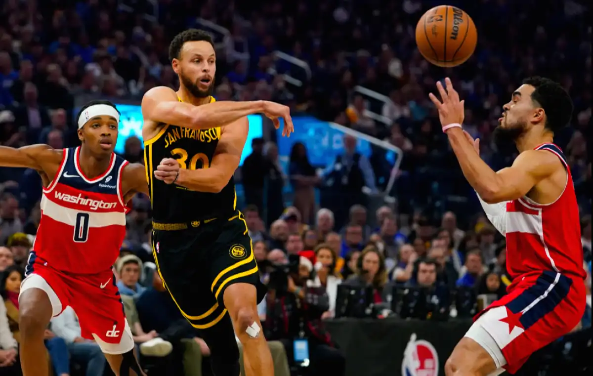 Steph Curry outduels Poole to help Warriors beat Wizards