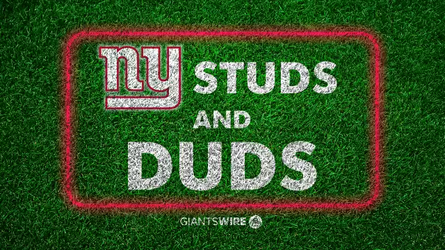Studs and Duds from Giants' Week 4 Loss vs. Seahawks