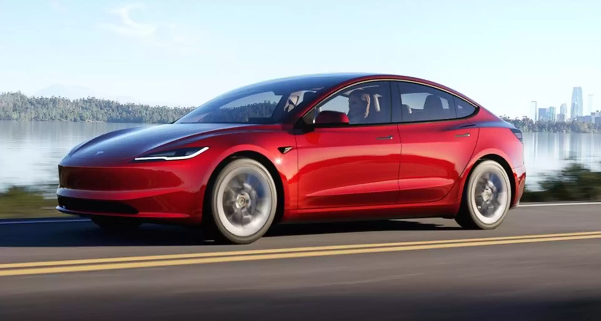 Tesla unveils refreshed Model 3 sedan for Europe and China