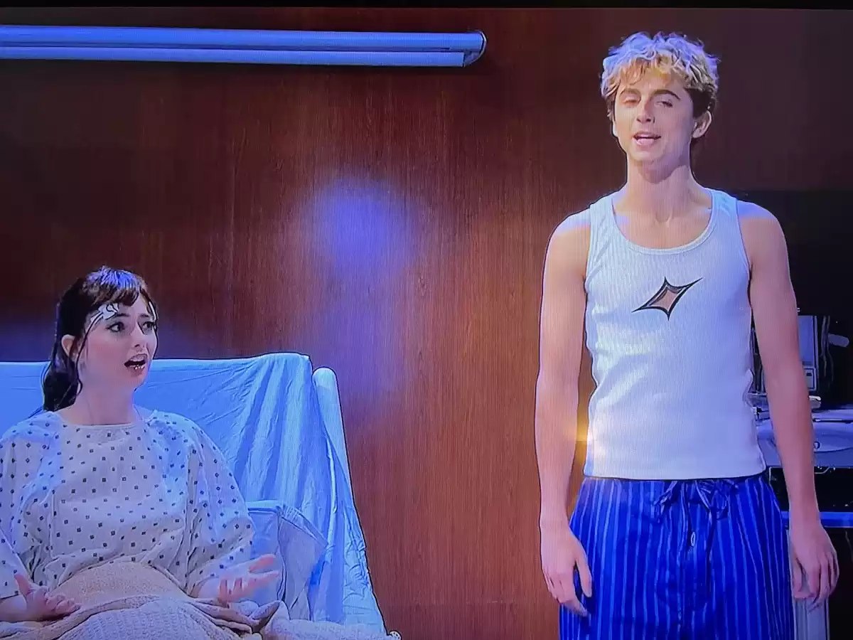 Timothée Chalamet portrays The Idol's Troye Sivan in SNL Sleep Skit: "I'm A Moisturized Machine Gun Kelly"