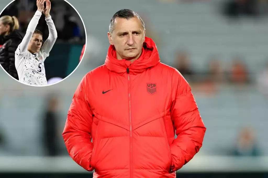'USWNT coach Vlatko Andonovski under immense pressure following...'