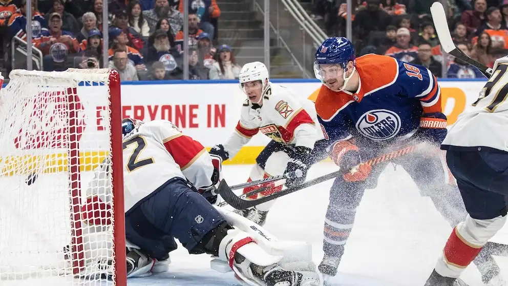 Verhaeghe, 2 goals and assist, leads Panthers over Oilers 5-1