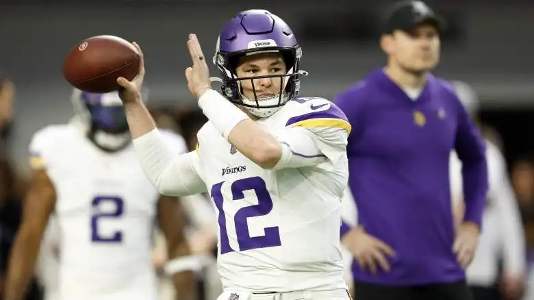 "Vikings O'Connell makes final call Nick Mullens Lions loss"