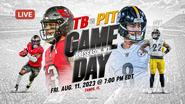 Watch NFL Preseason: Pittsburgh Steelers vs. Tampa Bay Buccaneers - Time, TV Channel, Live Stream